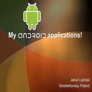 Mops3 Jakub Lipinski My Android Apps