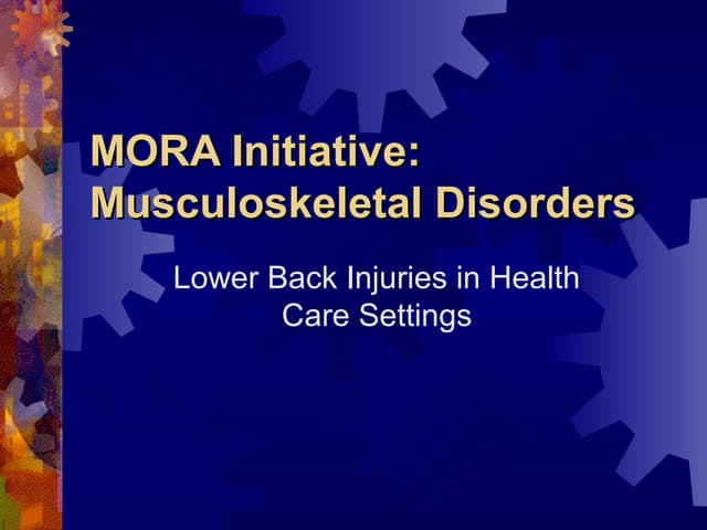 MORA Maine occupational research as...