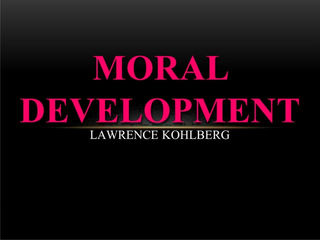 Moral  Development.pptx
