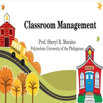 Morales classroom management