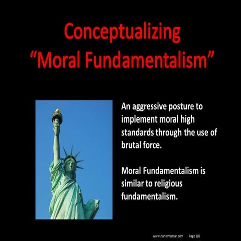 Moral Fundamentalism