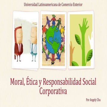 Moral, ética y responsabilidad social corporativa
