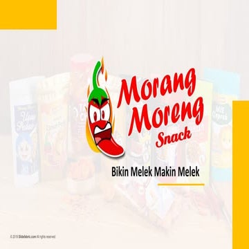 Keripik Pedas Morang moreng snack Pitch Deck