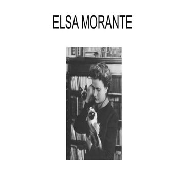 Una breve introduzione ad Elsa Morante, vita e opere