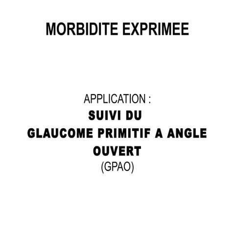Morbidite exprimée 2