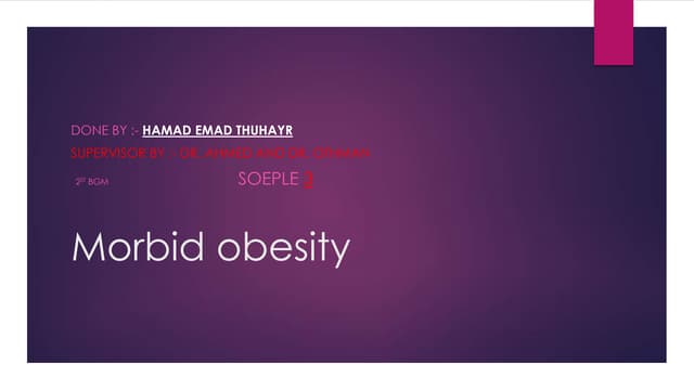 Body Mass Index.pptx | PPTX