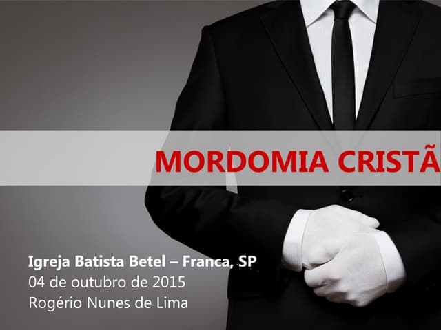 Mordomia Cristã