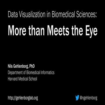 Data Visualization in Biomedical Sciences: More than Meets the Eye