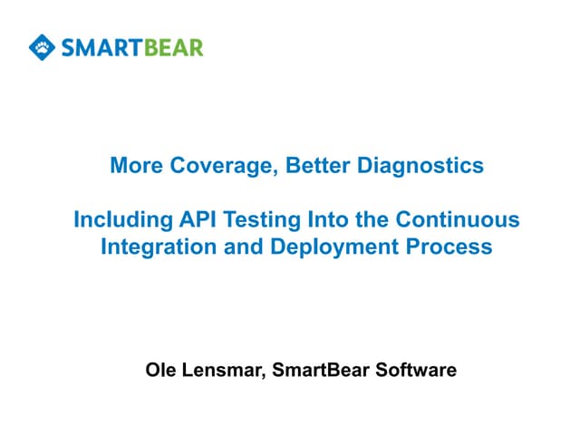 More Coverage, Better Diagnostics