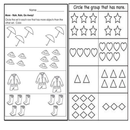 MORE OR LESS FOR YEAR ONE