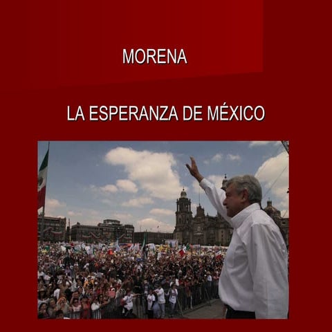 Morena Principios,Objetivos etc..