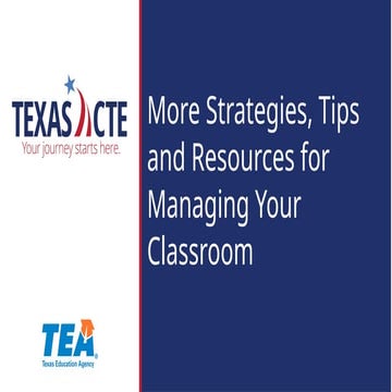 More Strategies Tips and Resources for Managing Your Classroom.pptx