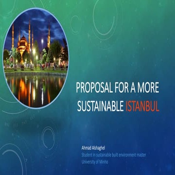 More sustainable Istanbul