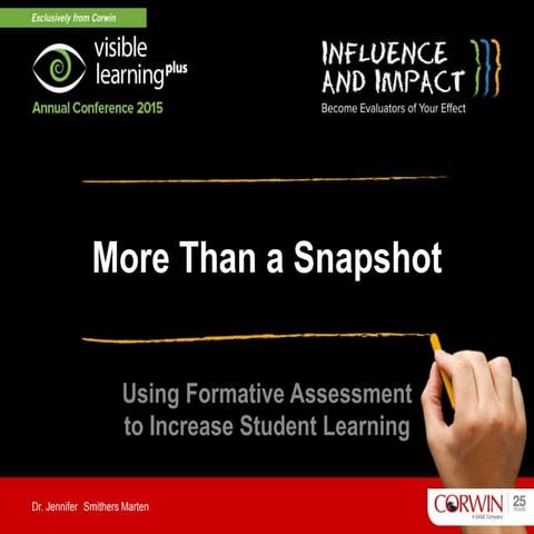 More Than a Snapshot: Using Formative Assessment to Increase Student Learning