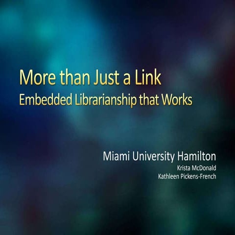 More than just a link