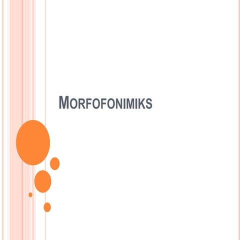 Morfofonimiks