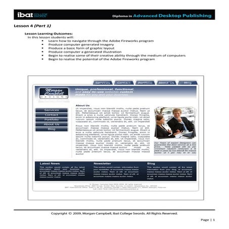 Morgan Campbell Advanced Dtp Notes