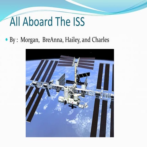 Live on the ISS