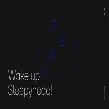 Wake Up, Sleepyhead - Morgenbooster 09/10/2024