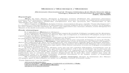 Morisco - Mauresque - Moorish.pdf