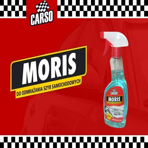 Carso Moris - płyn do odmrażania szyb