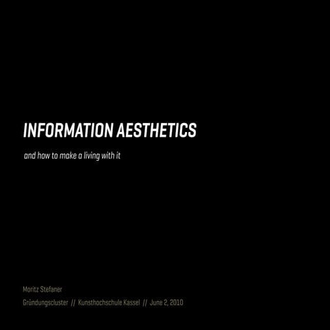 Information Aesthetics