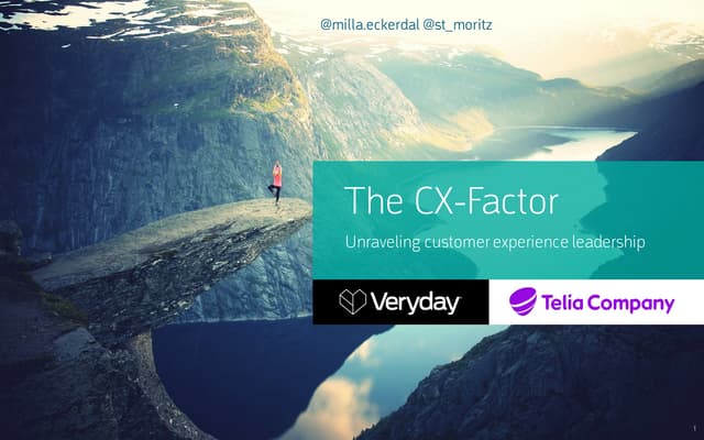 THE CX-FACTOR: UNRAVELLING CUSTOMER...