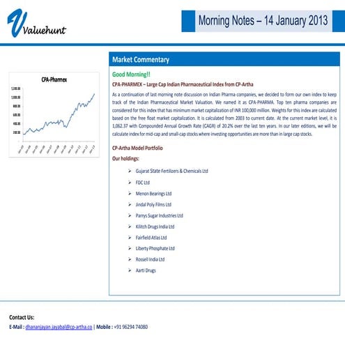 Morning news &_views_-_14012013