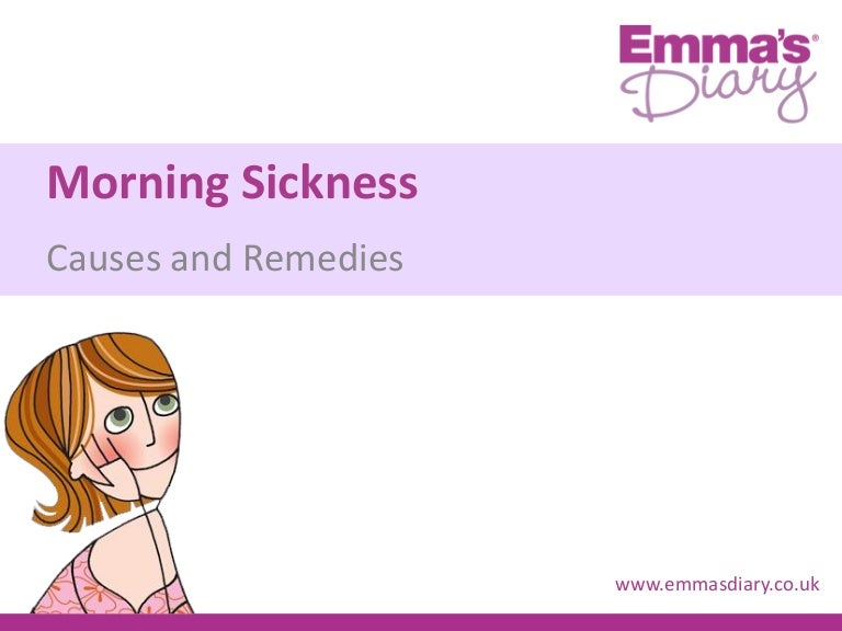 Morning sickness causes and remedies