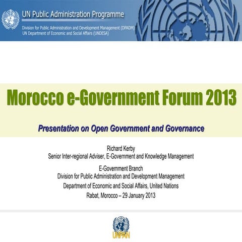 Morocco mgf - open data