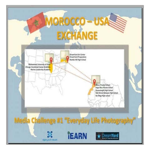 One Day in the Life of Virtual Exchange Morocco- USA