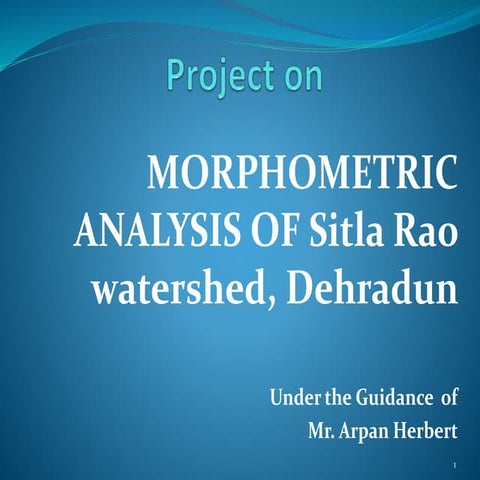 morphometric analysis of sitla rao final.pptx