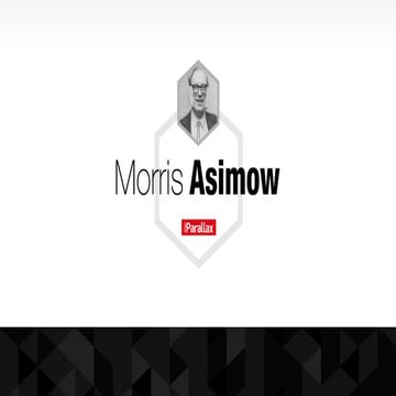 Morris asimow | PPSX