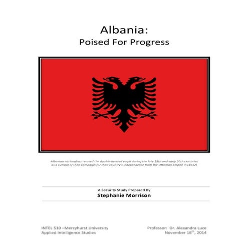 Albania Security Study 
