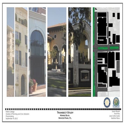 Morse Boulevard's Transect Analysis