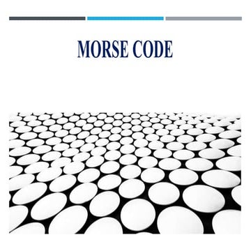 Morse code