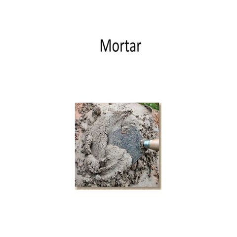 Mortar