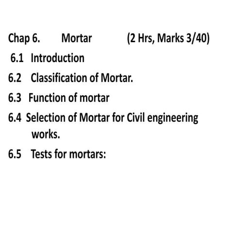 Mortar-Chap 6 @CE506 PPT (1).pptx semester 3