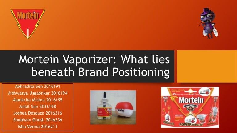 Mortein vaporizer case study 06 picture
