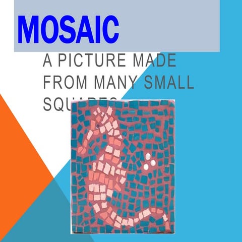 Mosaic letter 2nd