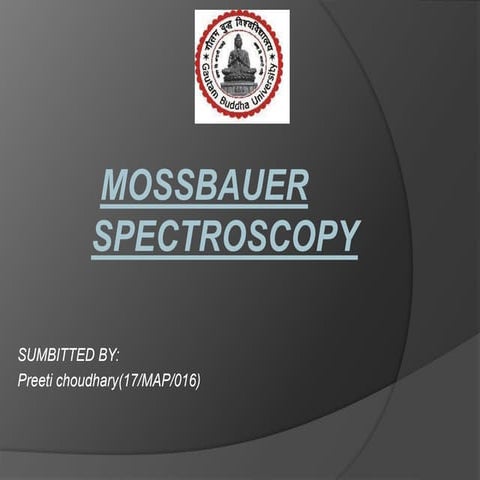 Mossbauer Spectroscopy