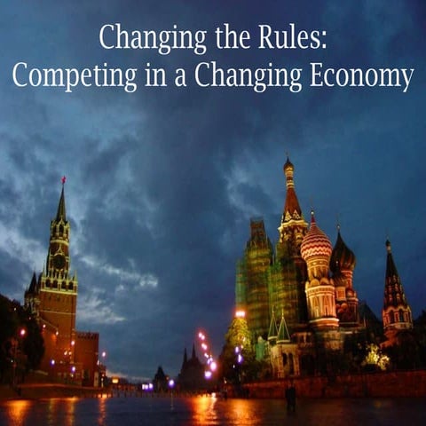 Murphy Tom. Changing the Rules: Competing in a Changing Economy