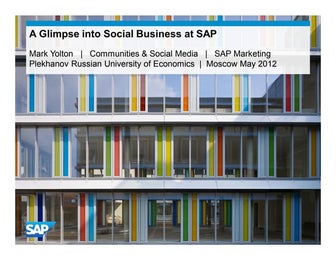Moscow preso SAP social business MY final