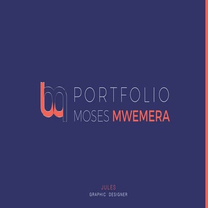 Graphic Design Portfolio by Moses Jules M. | PPT
