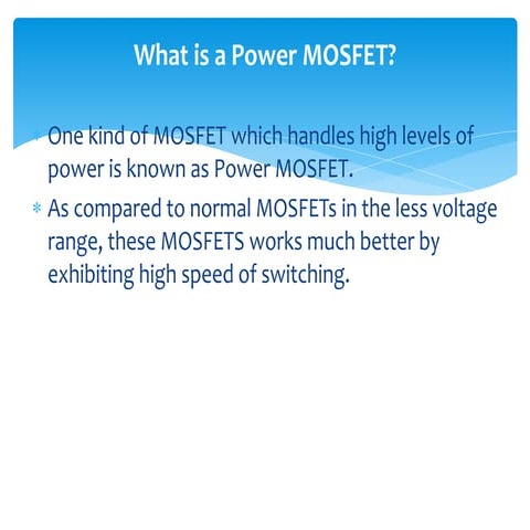MOSFET.pptx