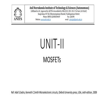 MOSFET: Device structure, Operation with I-V Characteristics.pdf