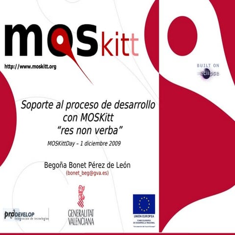 Soporte al Proceso de Desarrollo con MOSKitt