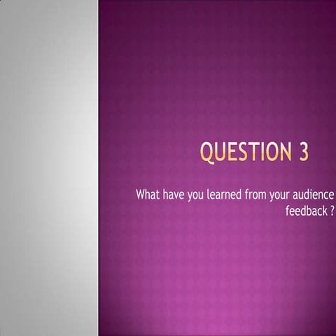 Mo Question 3 Evaluation