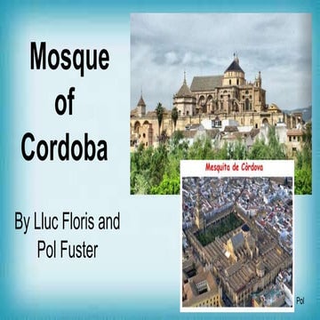 Mosque of cordoba 