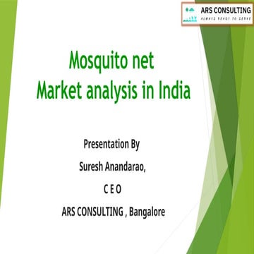Mosquito net demand in India Presentation.ppsx